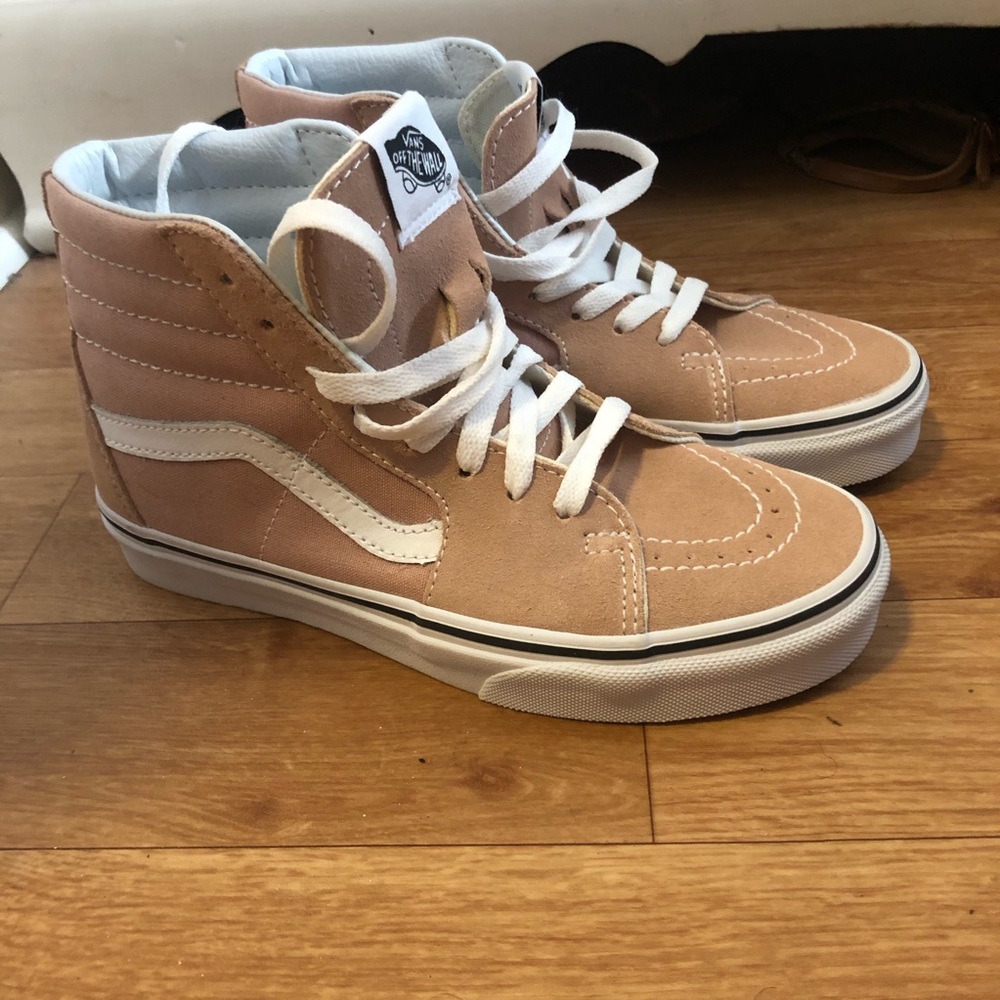 Vans High Tops Size 6 Pink NWOT